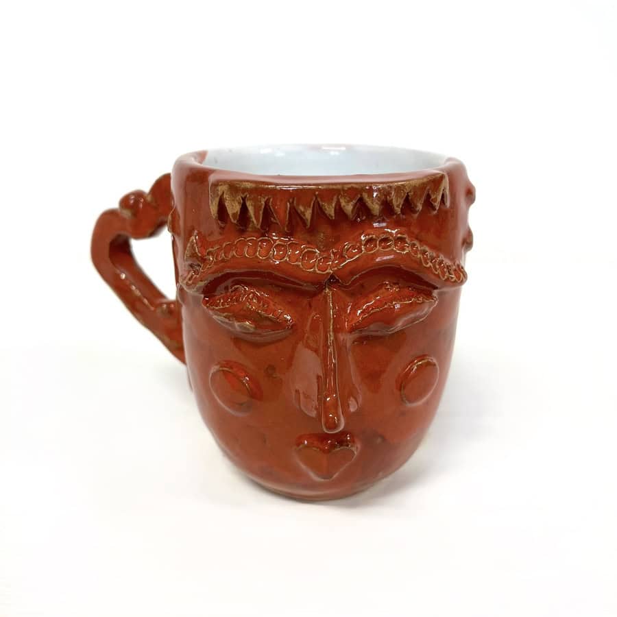 Majolica Mugs