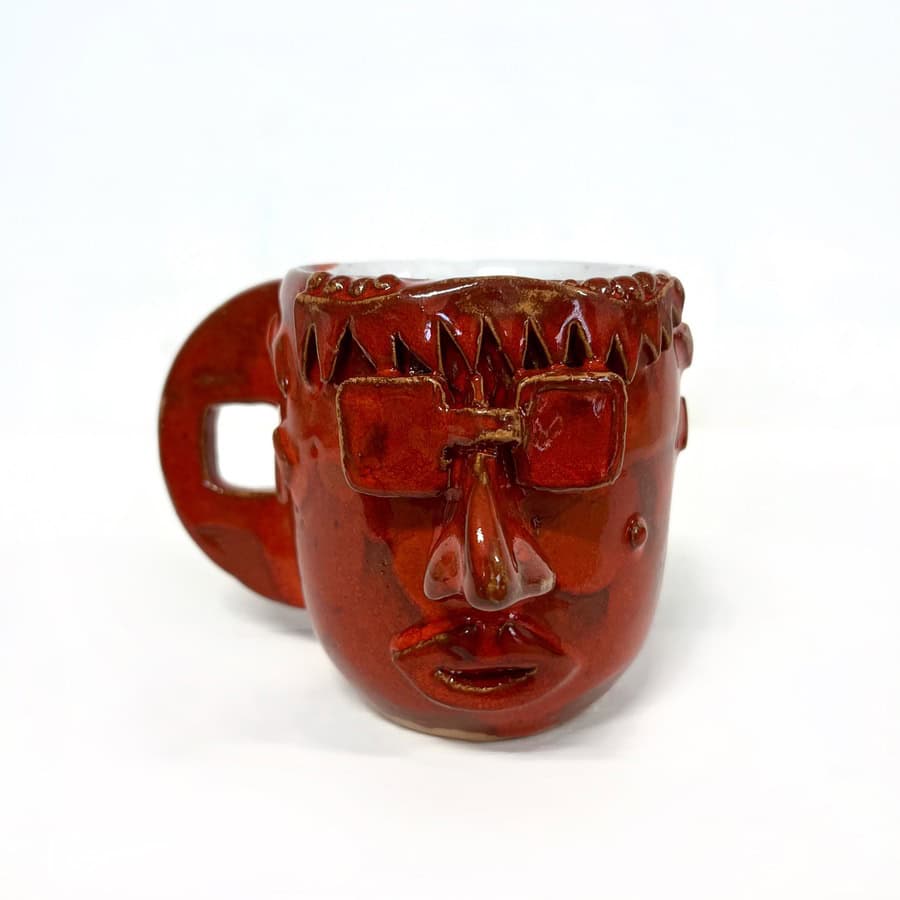 Majolica Mugs