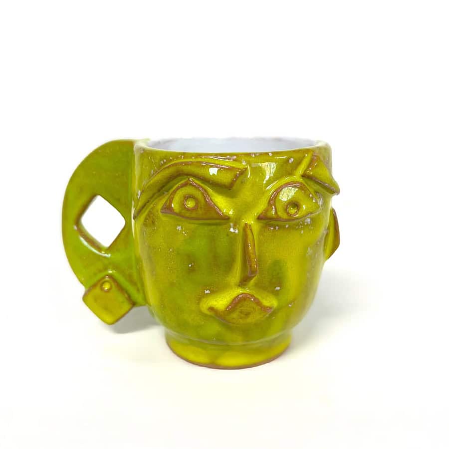 Majolica Mugs