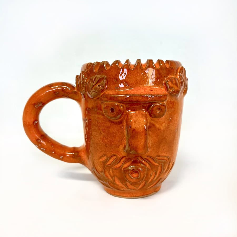 Majolica Mugs
