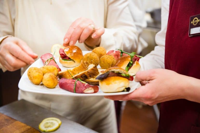 Panella aperitivo bar in Rome