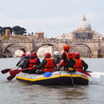 Rafting in Rome's Tiber River